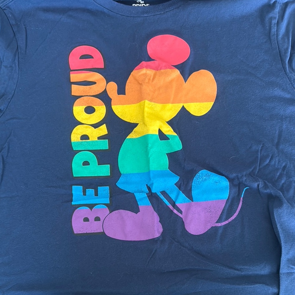 Disney Kids Navy Blue 'Be Proud' T-Shirt